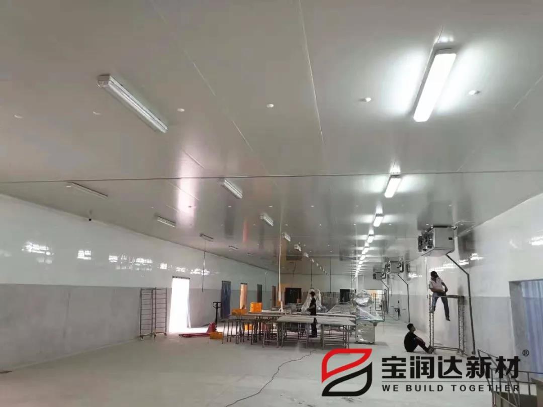 寶潤達聚氨酯冷庫板案例