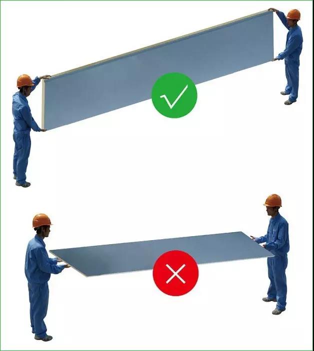 寶潤達聚氨酯保溫板施工